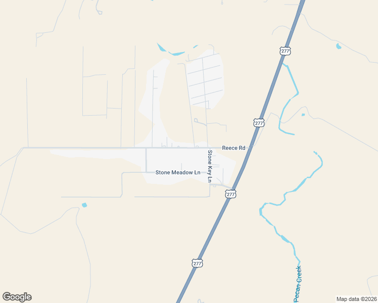 map of restaurants, bars, coffee shops, grocery stores, and more near 1373 Reece Road in San Angelo