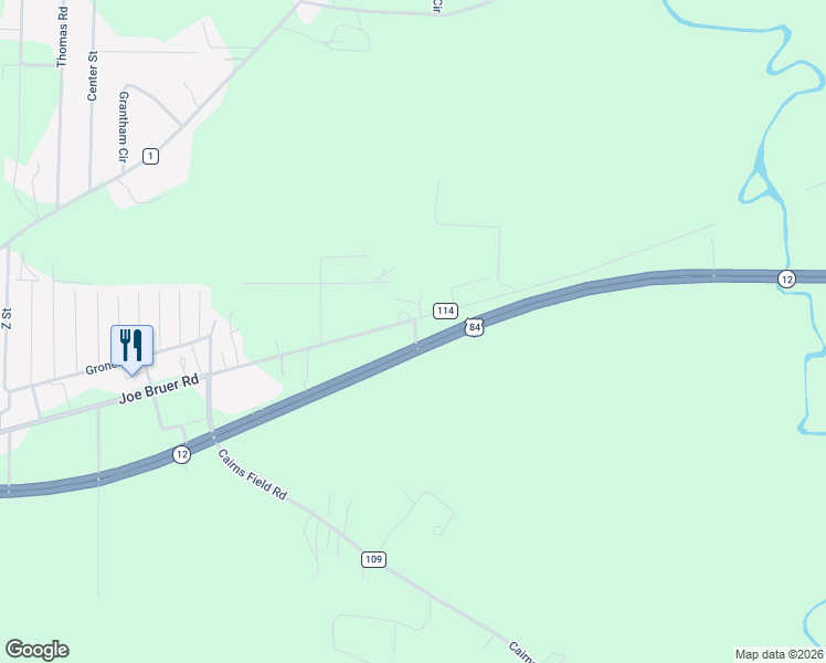 map of restaurants, bars, coffee shops, grocery stores, and more near 883 Joe Bruer Road in Level Plains