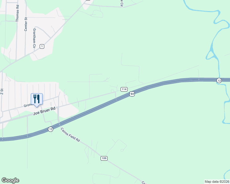 map of restaurants, bars, coffee shops, grocery stores, and more near 883 Joe Bruer Road in Daleville