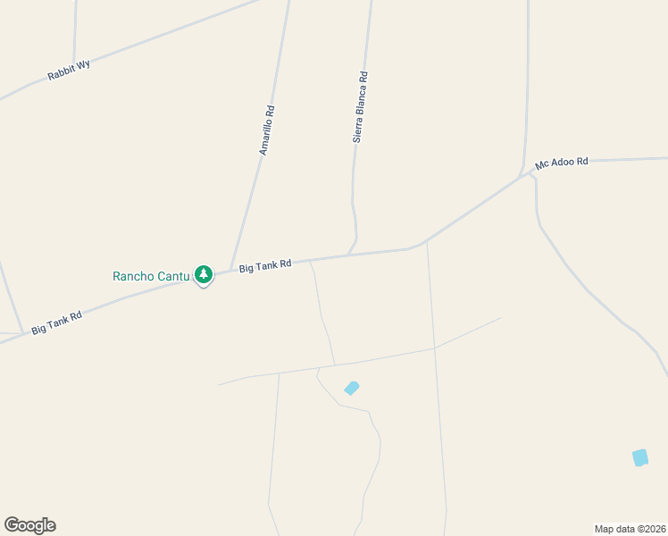 map of restaurants, bars, coffee shops, grocery stores, and more near 1360 Big Tank Road in Sierra Blanca