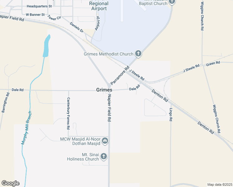 map of restaurants, bars, coffee shops, grocery stores, and more near 1850 County Road 25 in Dothan