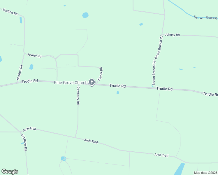map of restaurants, bars, coffee shops, grocery stores, and more near 4976 Trudie Road in Blackshear