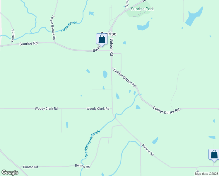 map of restaurants, bars, coffee shops, grocery stores, and more near 440 Batson Road in Petal