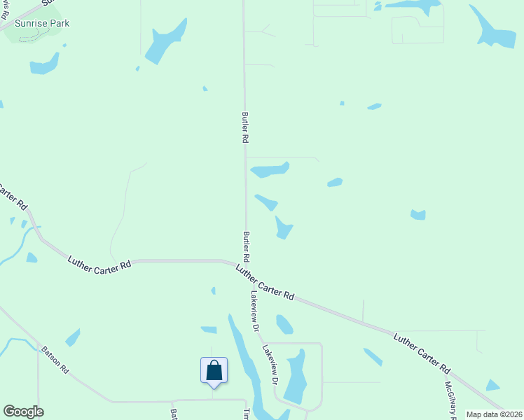 map of restaurants, bars, coffee shops, grocery stores, and more near 44 Butler Road in Petal