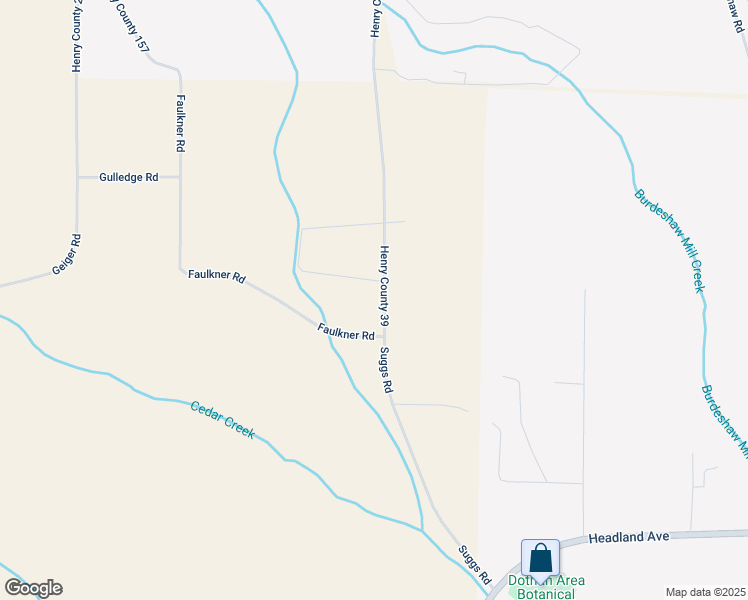map of restaurants, bars, coffee shops, grocery stores, and more near 891 Suggs Road in Headland
