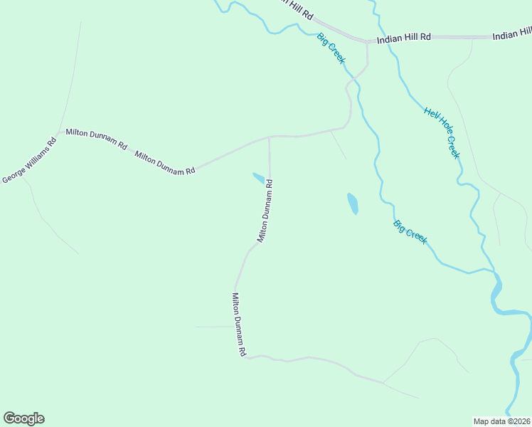 map of restaurants, bars, coffee shops, grocery stores, and more near Milton Dunnam Road in Greene County