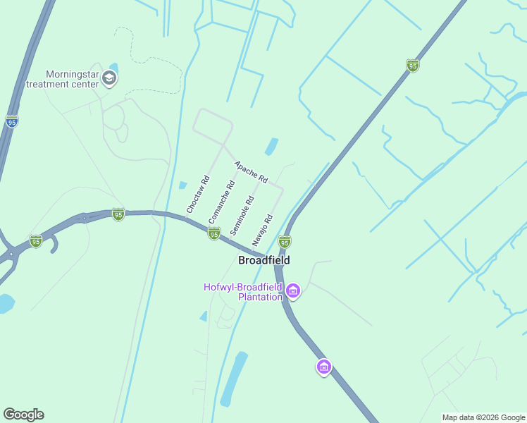 map of restaurants, bars, coffee shops, grocery stores, and more near 161 Navajo Road in Brunswick