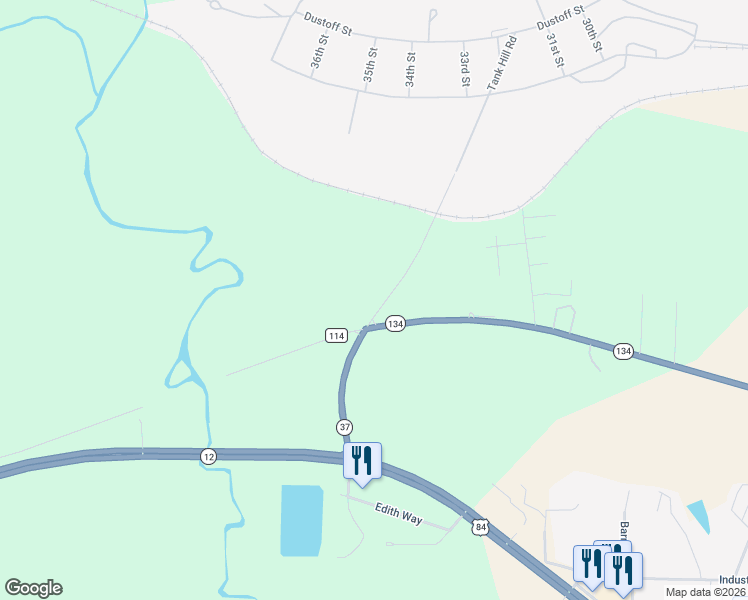 map of restaurants, bars, coffee shops, grocery stores, and more near 475 Tank Hill Road in Daleville