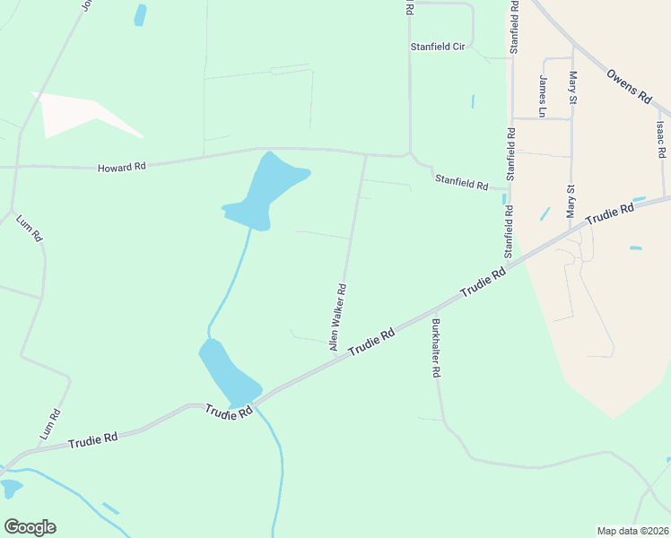 map of restaurants, bars, coffee shops, grocery stores, and more near 5502 Courtney Lane in Blackshear