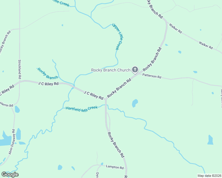 map of restaurants, bars, coffee shops, grocery stores, and more near 2373 Rocky Branch Road in Sumrall