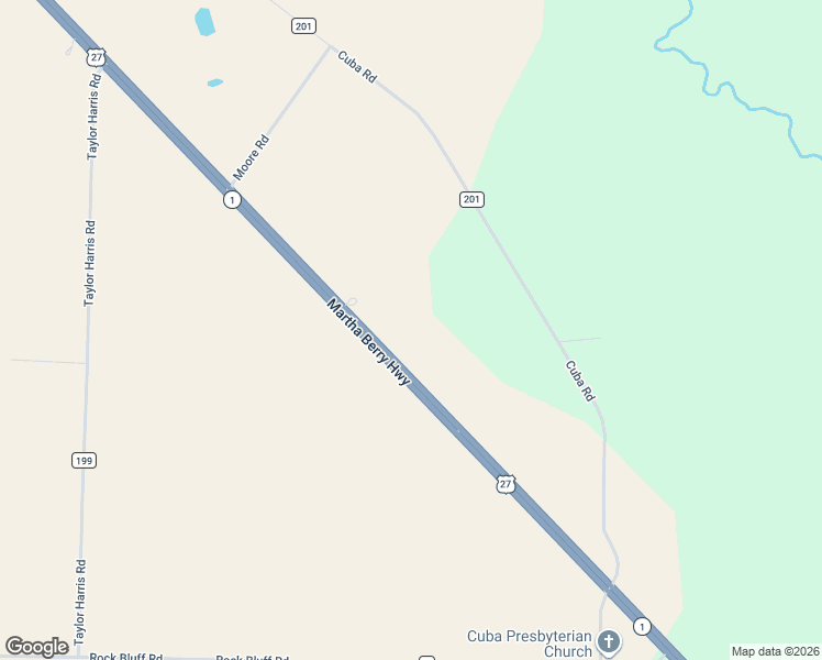 map of restaurants, bars, coffee shops, grocery stores, and more near 7604 U.S. 27 in Blakely