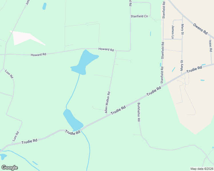 map of restaurants, bars, coffee shops, grocery stores, and more near 5502 Courtney Lane in Blackshear
