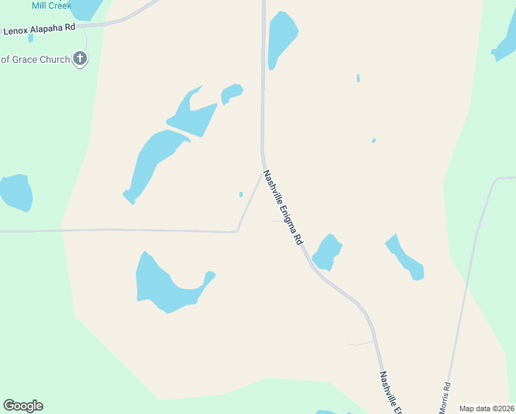 map of restaurants, bars, coffee shops, grocery stores, and more near 7691 Nashville Enigma Road in Alapaha