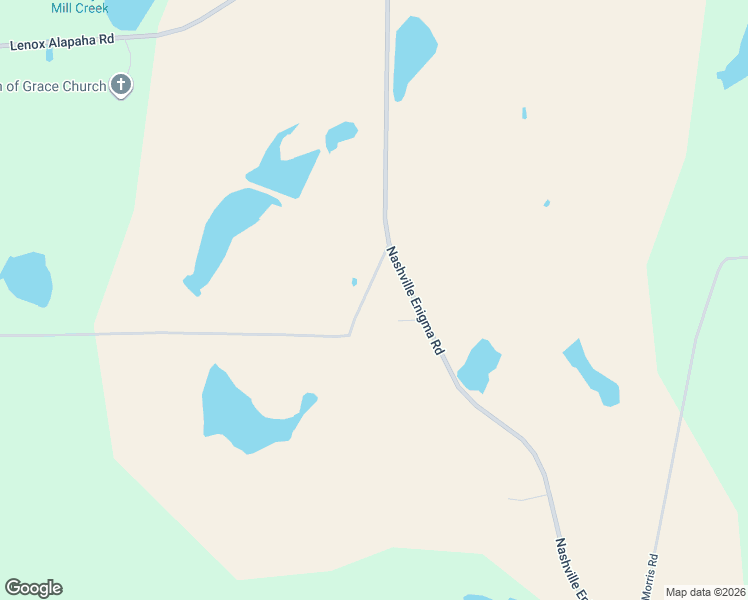 map of restaurants, bars, coffee shops, grocery stores, and more near 7691 Nashville Enigma Road in Alapaha