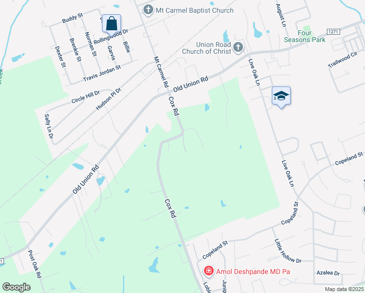 map of restaurants, bars, coffee shops, grocery stores, and more near 108 Lennox Road in Lufkin