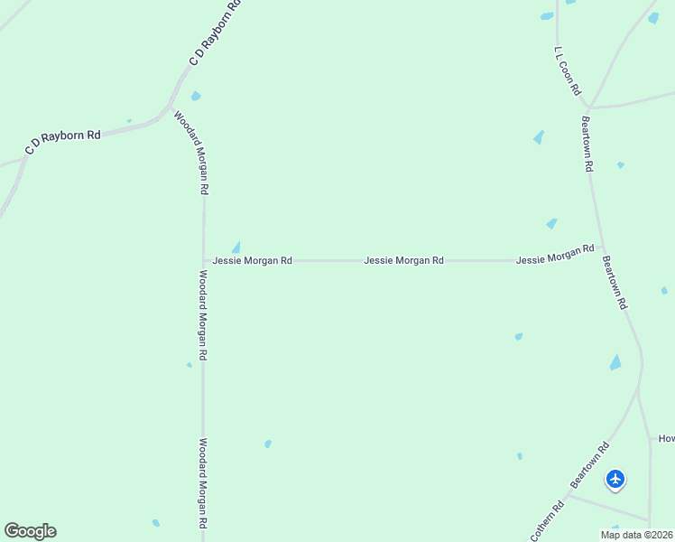 map of restaurants, bars, coffee shops, grocery stores, and more near 1076 Jessie Morgan Road in Jayess