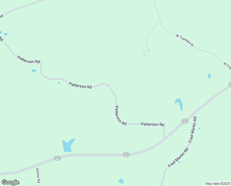 map of restaurants, bars, coffee shops, grocery stores, and more near 1103 Patterson Road in Ruth