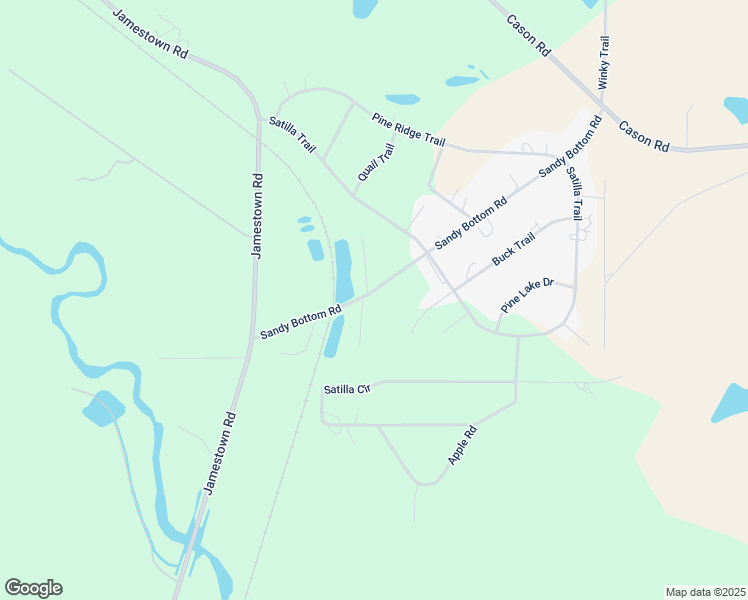 map of restaurants, bars, coffee shops, grocery stores, and more near 5108 Kate Lane in Blackshear