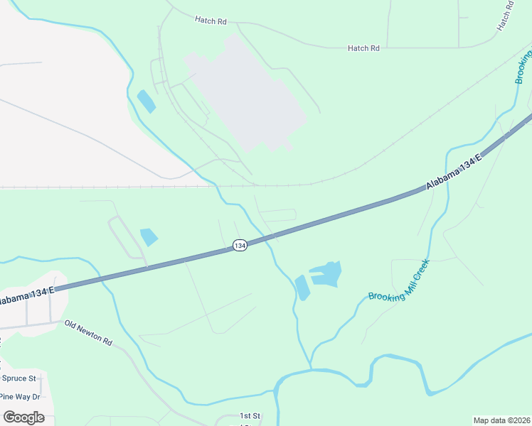 map of restaurants, bars, coffee shops, grocery stores, and more near Dilly Branch Road in Daleville