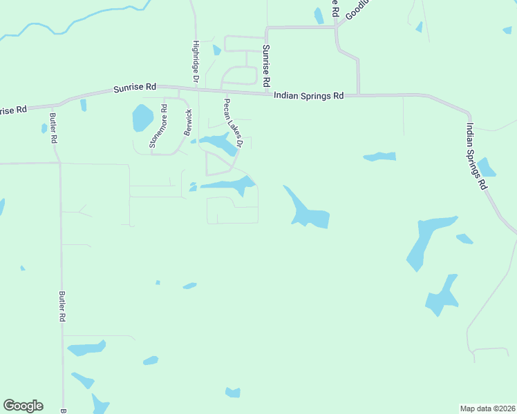 map of restaurants, bars, coffee shops, grocery stores, and more near 52 Sunline Drive in Petal