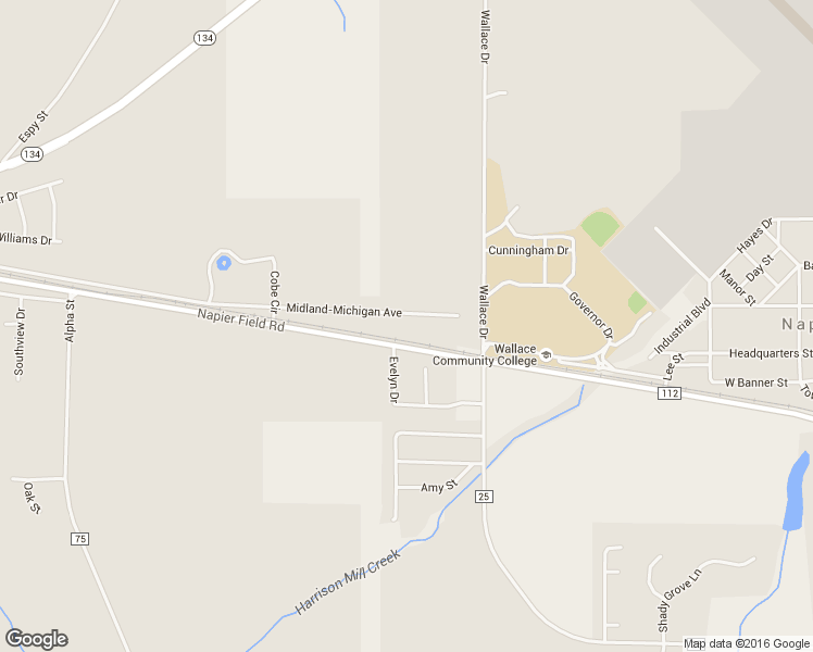 map of restaurants, bars, coffee shops, grocery stores, and more near 1424 Midland-Michigan Avenue in Midland City