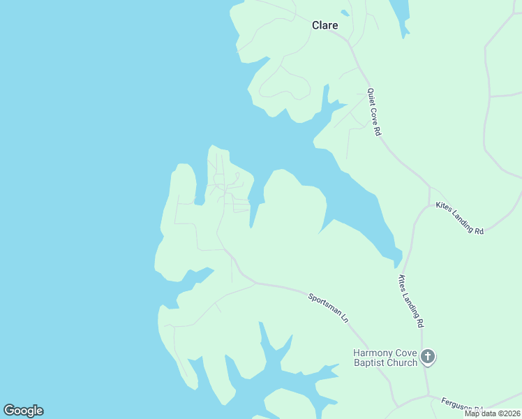 map of restaurants, bars, coffee shops, grocery stores, and more near 209 Wilderness Trail in Florien