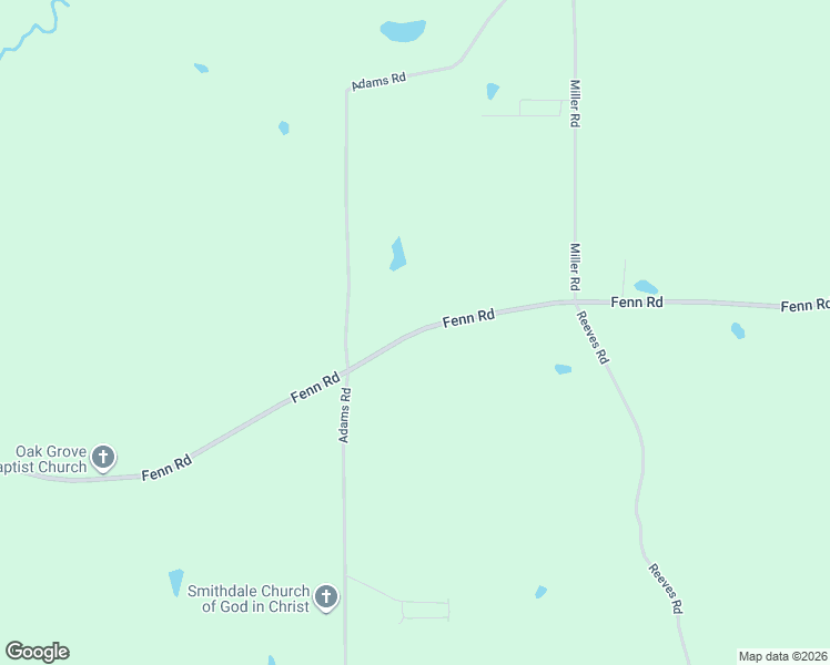 map of restaurants, bars, coffee shops, grocery stores, and more near 5803 Fenn Road in Smithdale