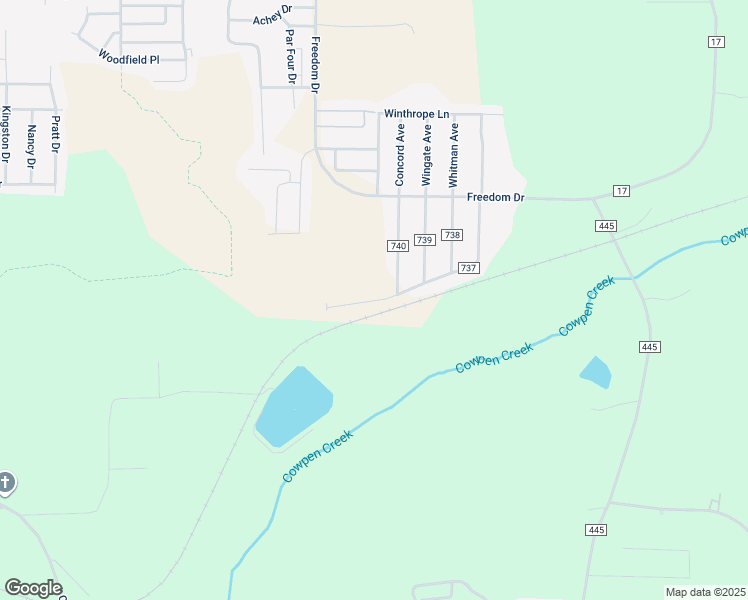 map of restaurants, bars, coffee shops, grocery stores, and more near 426 County Road 737 in Enterprise