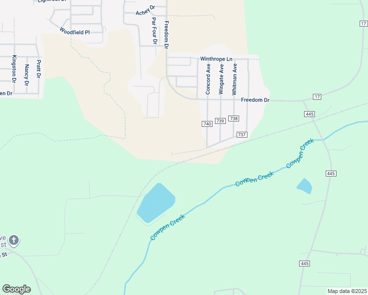 map of restaurants, bars, coffee shops, grocery stores, and more near 494 County Road 737 in Enterprise