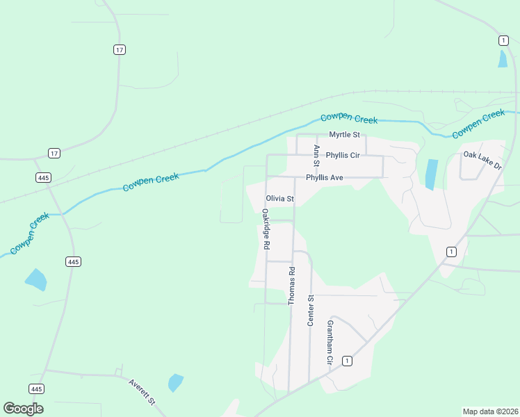 map of restaurants, bars, coffee shops, grocery stores, and more near 148 Faith Street in Enterprise