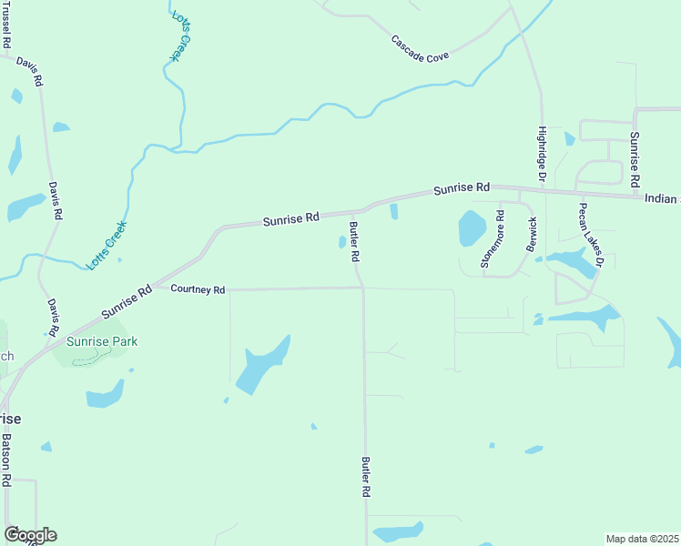 map of restaurants, bars, coffee shops, grocery stores, and more near 221 Butler Road in Petal