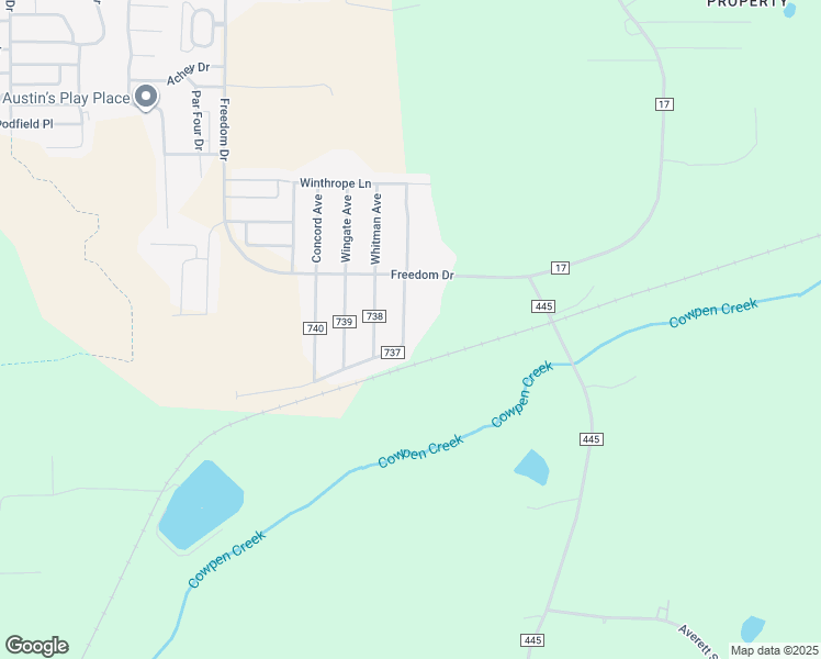 map of restaurants, bars, coffee shops, grocery stores, and more near 125 County Road 737 in Enterprise