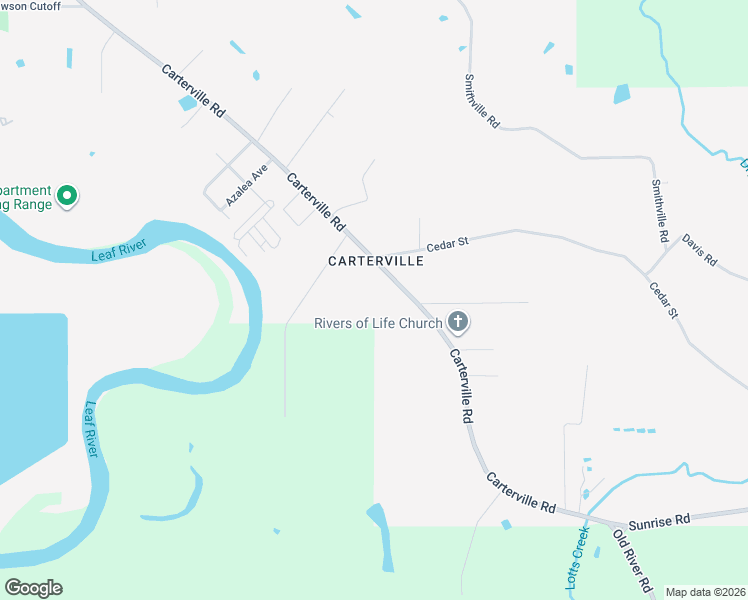 map of restaurants, bars, coffee shops, grocery stores, and more near 1304 Carterville Road in Petal