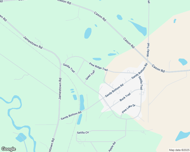 map of restaurants, bars, coffee shops, grocery stores, and more near 4924 Quail Trail in Blackshear