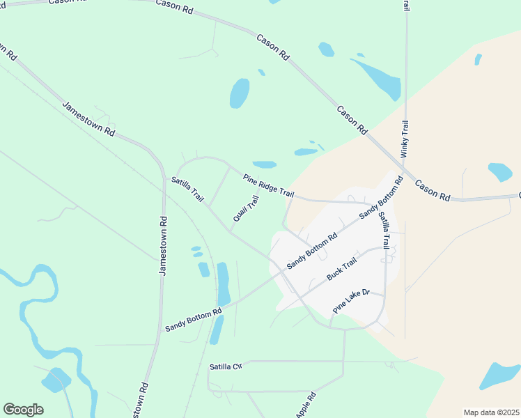 map of restaurants, bars, coffee shops, grocery stores, and more near 4924 Quail Trail in Blackshear