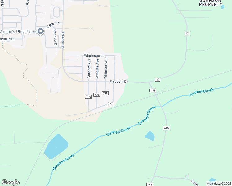 map of restaurants, bars, coffee shops, grocery stores, and more near 125 County Road 737 in Enterprise