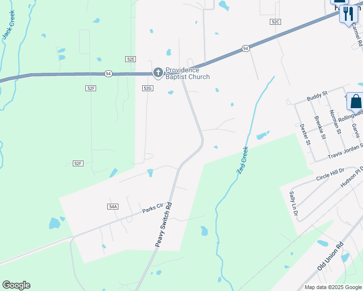 map of restaurants, bars, coffee shops, grocery stores, and more near 484 South Farm to Market Road 1194 in Lufkin
