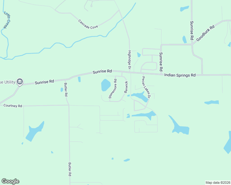 map of restaurants, bars, coffee shops, grocery stores, and more near 15 Stonemore Road in Petal