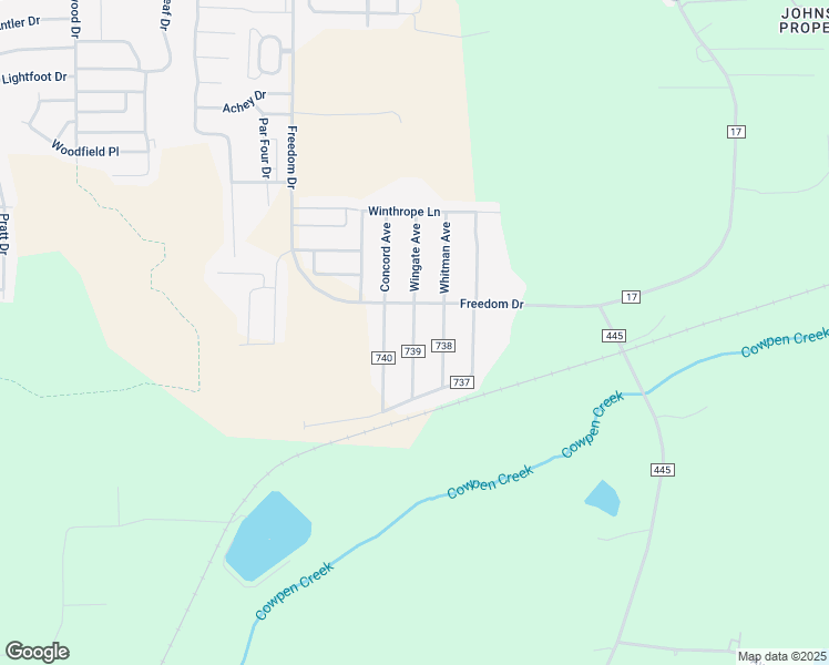 map of restaurants, bars, coffee shops, grocery stores, and more near 145 Co Rd 739 in Enterprise