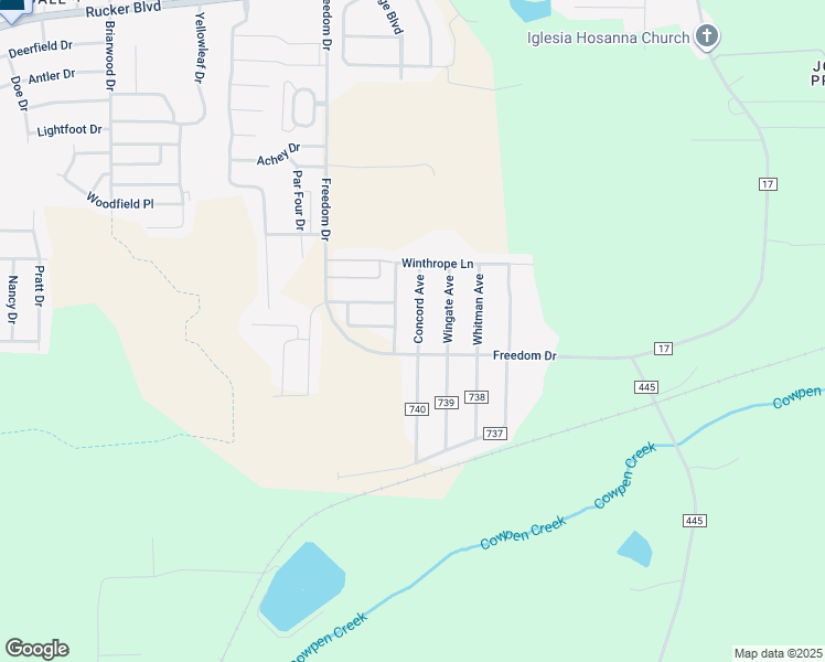 map of restaurants, bars, coffee shops, grocery stores, and more near 122 Claremont Avenue in Enterprise
