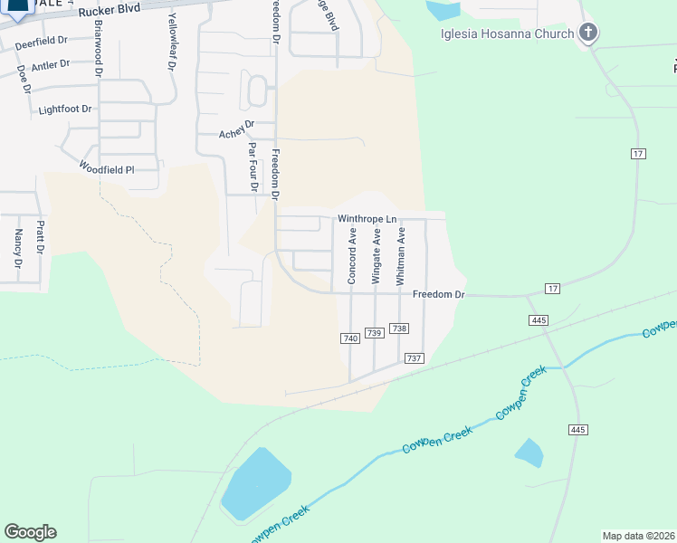 map of restaurants, bars, coffee shops, grocery stores, and more near 122 Claremont Avenue in Enterprise
