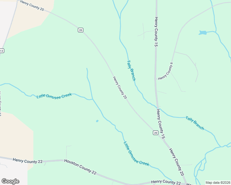 map of restaurants, bars, coffee shops, grocery stores, and more near 1104 County Road 20 in Headland