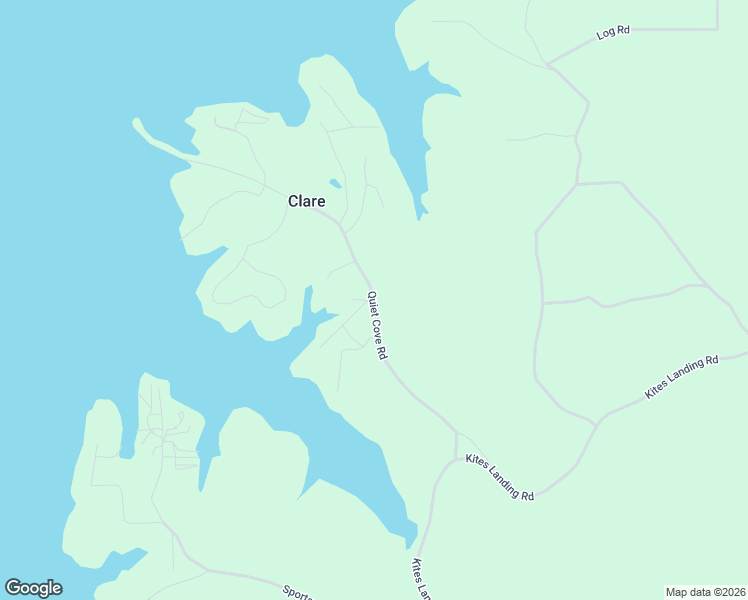 map of restaurants, bars, coffee shops, grocery stores, and more near Quiet Cove Road in Florien