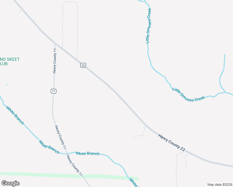 map of restaurants, bars, coffee shops, grocery stores, and more near 1281 County Road 22 in Headland