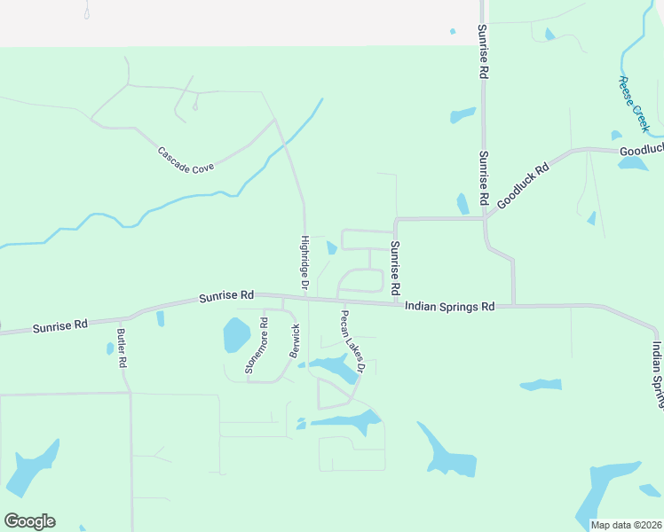 map of restaurants, bars, coffee shops, grocery stores, and more near 34 Thomford Way in Petal