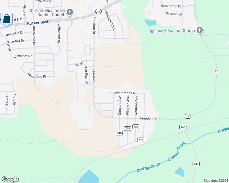 map of restaurants, bars, coffee shops, grocery stores, and more near 177 Concord Avenue in Enterprise