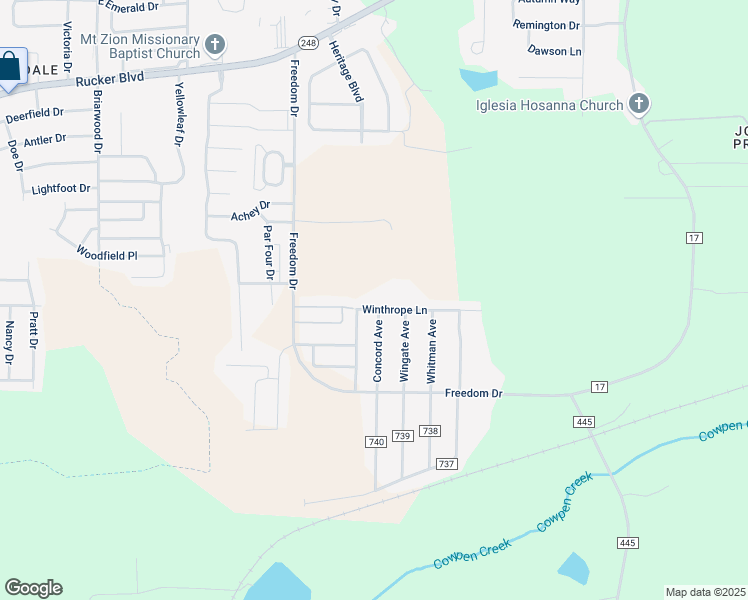 map of restaurants, bars, coffee shops, grocery stores, and more near 177 Concord Avenue in Enterprise