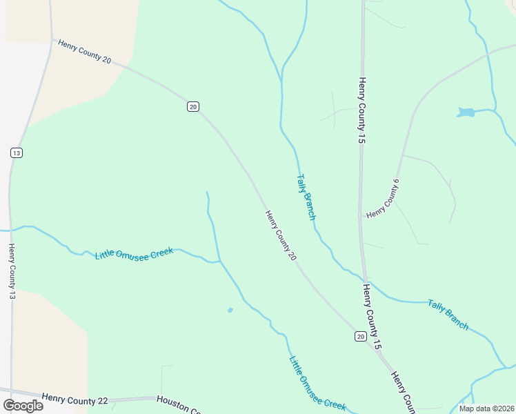 map of restaurants, bars, coffee shops, grocery stores, and more near 1104 County Road 20 in Headland