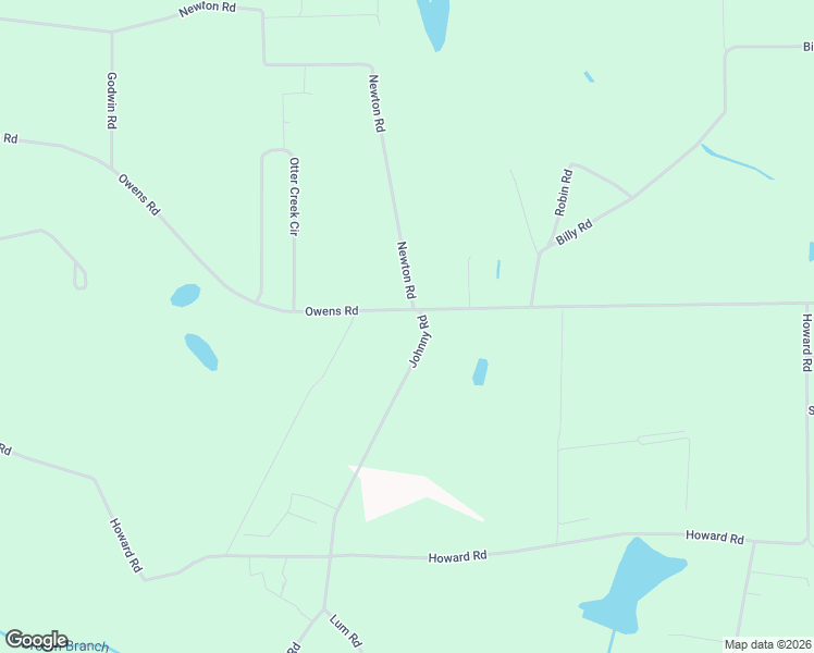 map of restaurants, bars, coffee shops, grocery stores, and more near 5522 Johnny Road in Blackshear