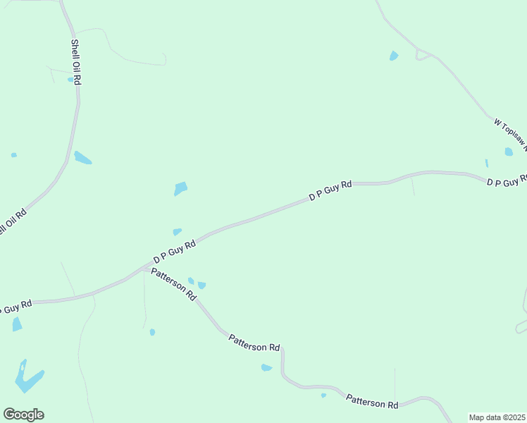 map of restaurants, bars, coffee shops, grocery stores, and more near 2089 D P Guy Road in Ruth